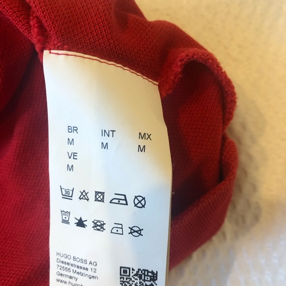 Boss by Hugo Boss Polo T-Shirt, size Medium, modern fit, stretch - Picture 9 of 9